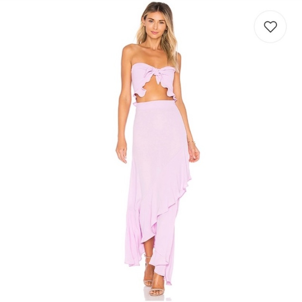 NWT Flynn Skye Michelle Maxi in Pink Lady, XS